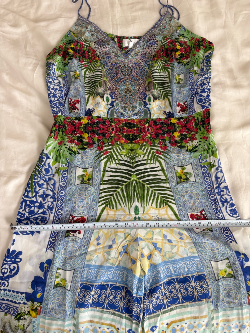 NWOT Camilla My Majorelle Wide Leg Jumpsuit 16 XL - Picture 10 of 16